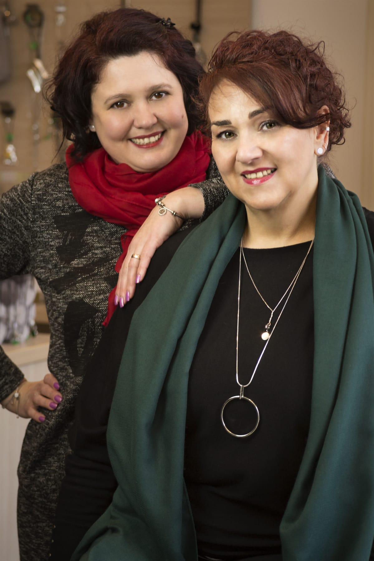 Anett Müller und Lena Miller von SchwungVoll 40-54